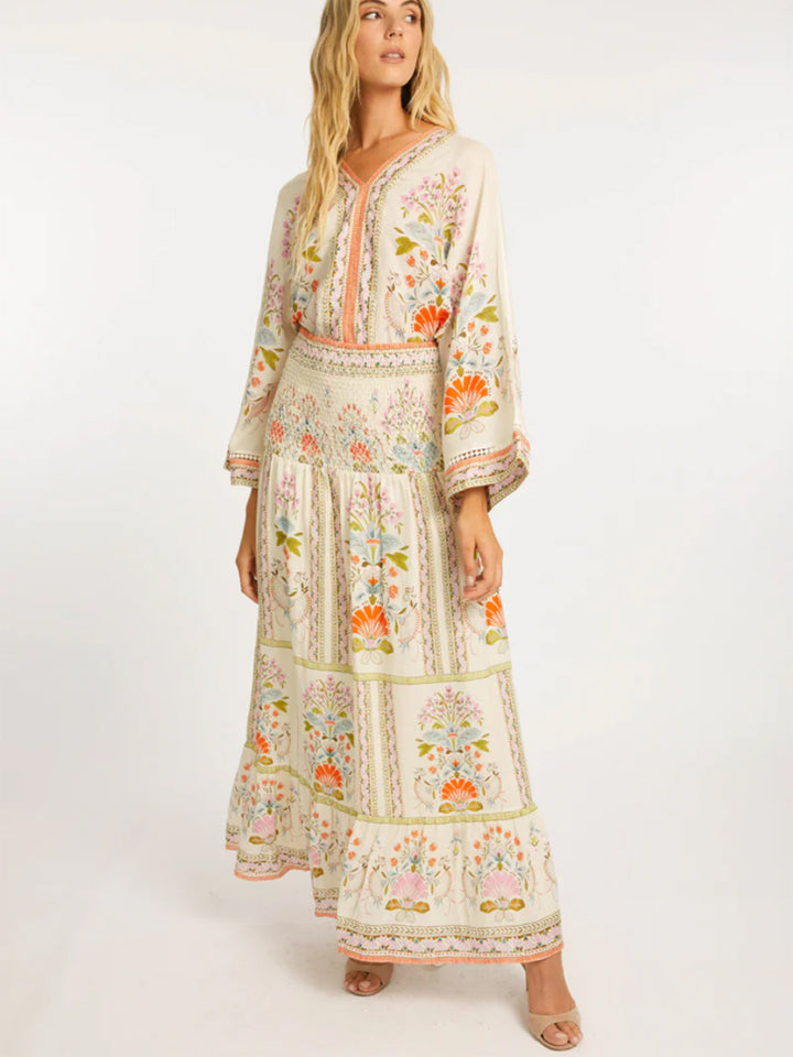 Chablis Skirt in Vintage Floral