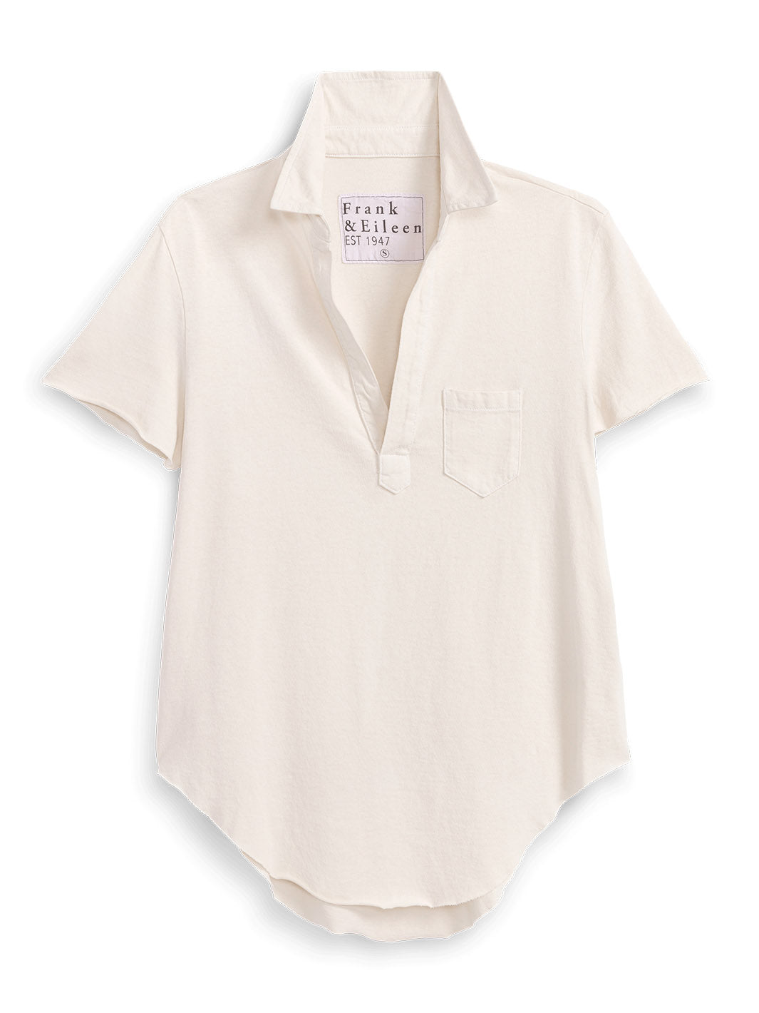 Charlotte Perfect Polo in Vintage White