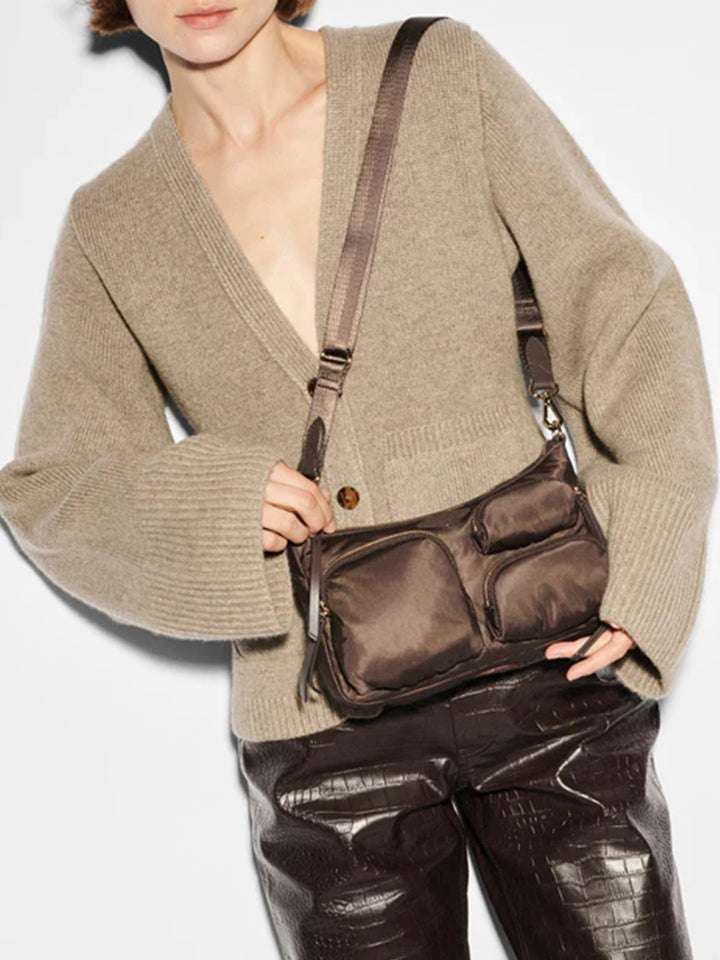 Chelsea Petite Shoulder Bag in Walnut