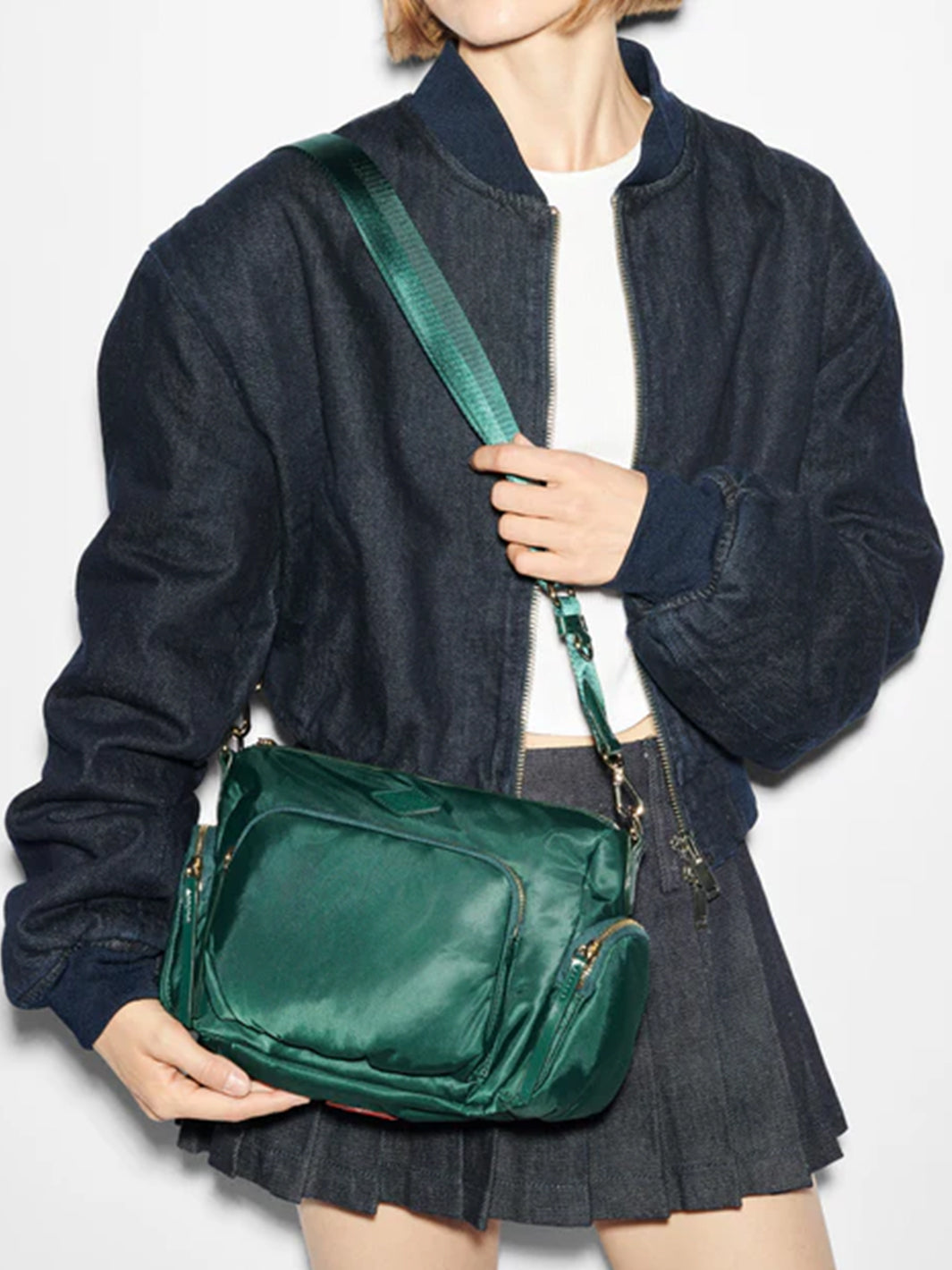 Chelsea Crossbody in Emerald