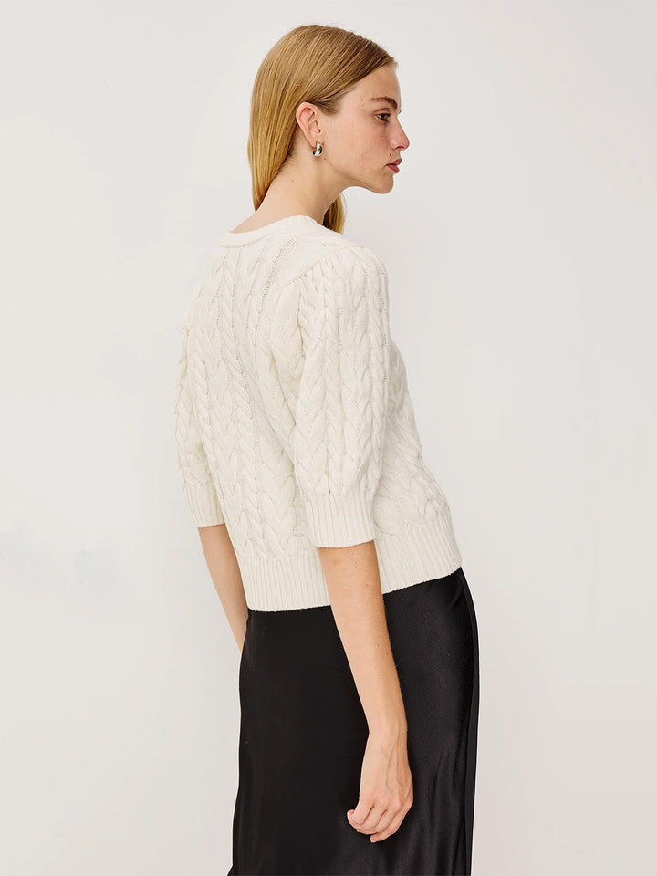 Clarissa Sweater in Ivory