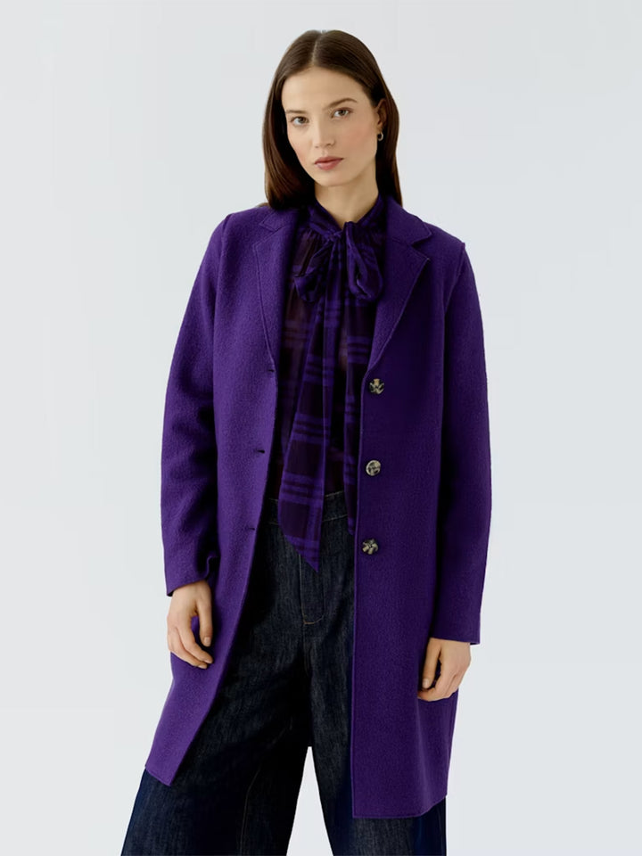 Mayson Coat in Ultra Violet