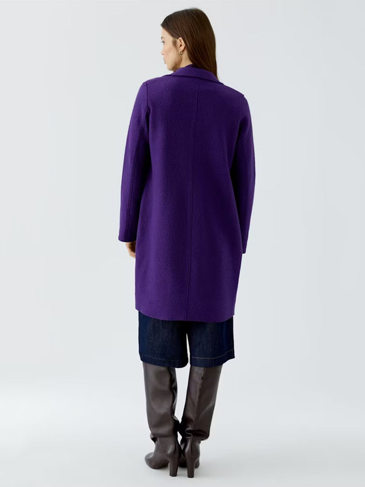 Mayson Coat in Ultra Violet