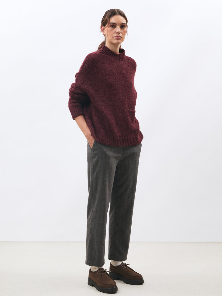 Codyn Sweater in Bordeaux