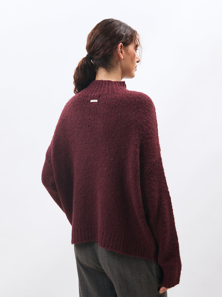 Codyn Sweater in Bordeaux