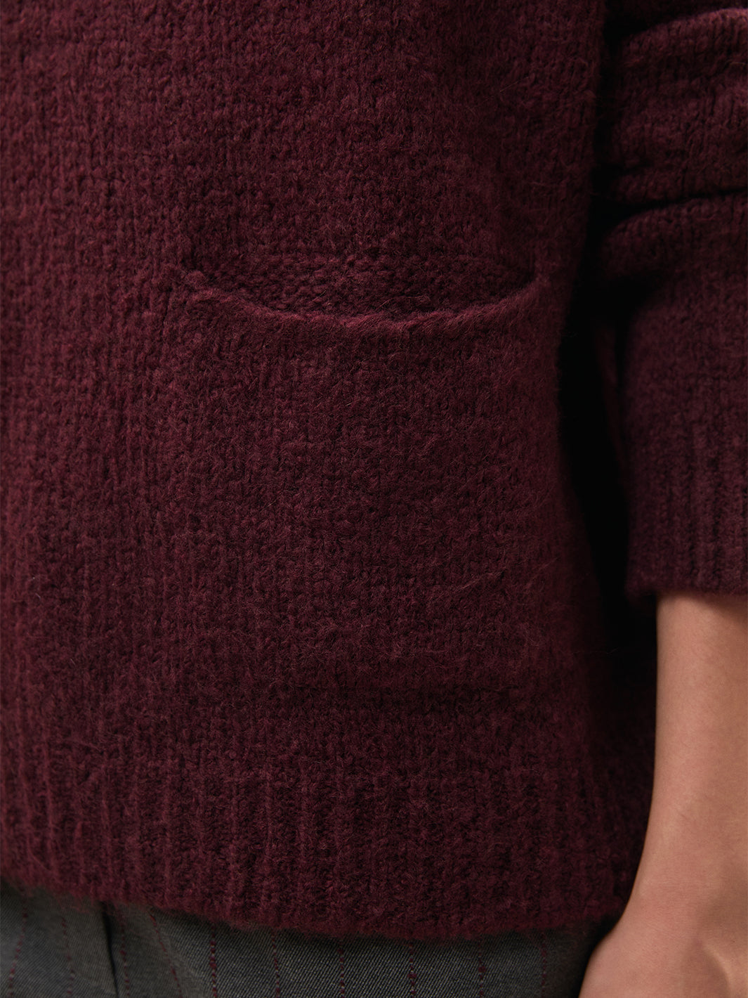 Codyn Sweater in Bordeaux