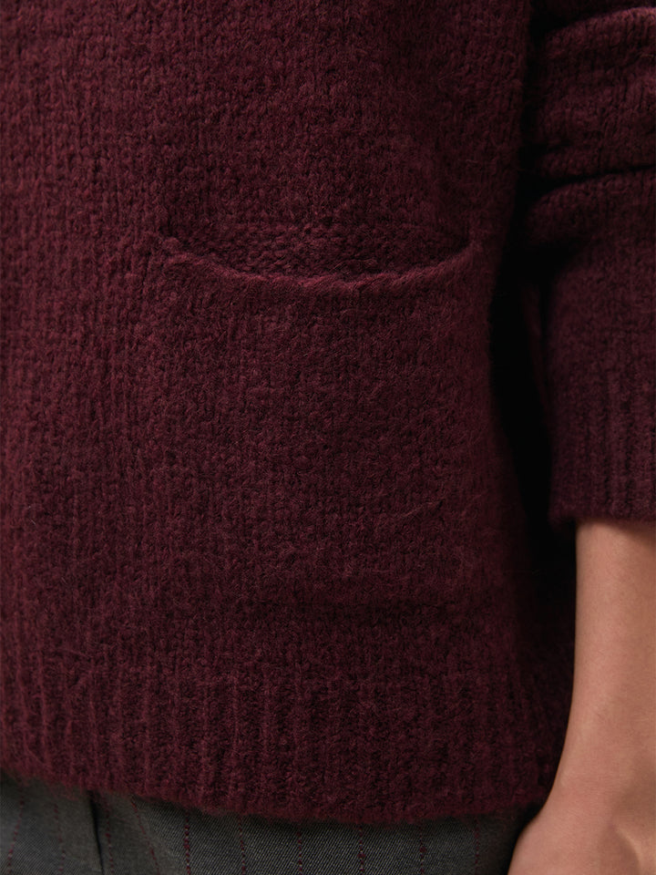 Codyn Sweater in Bordeaux