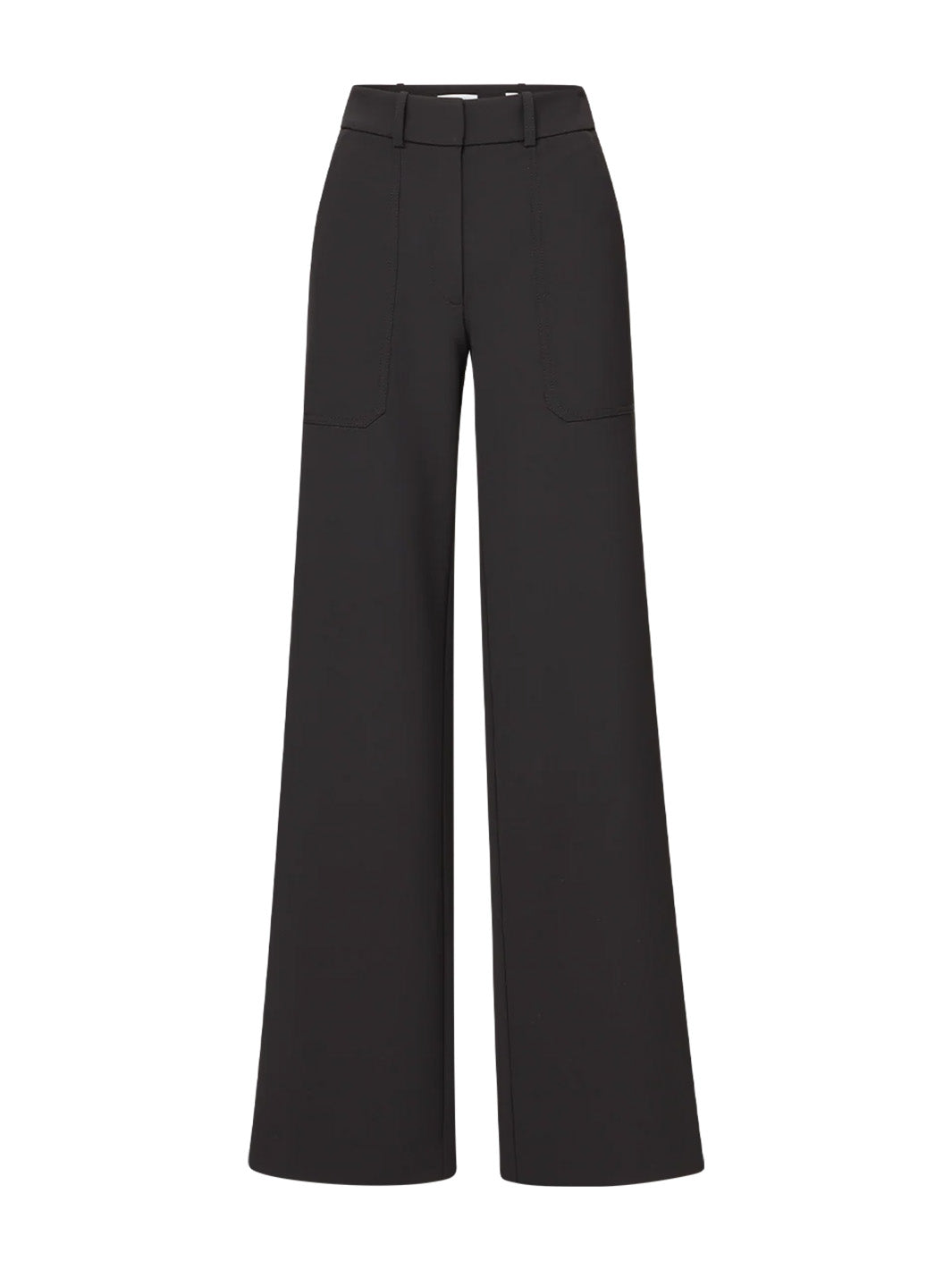 Cole Wide Leg Pant in Black
