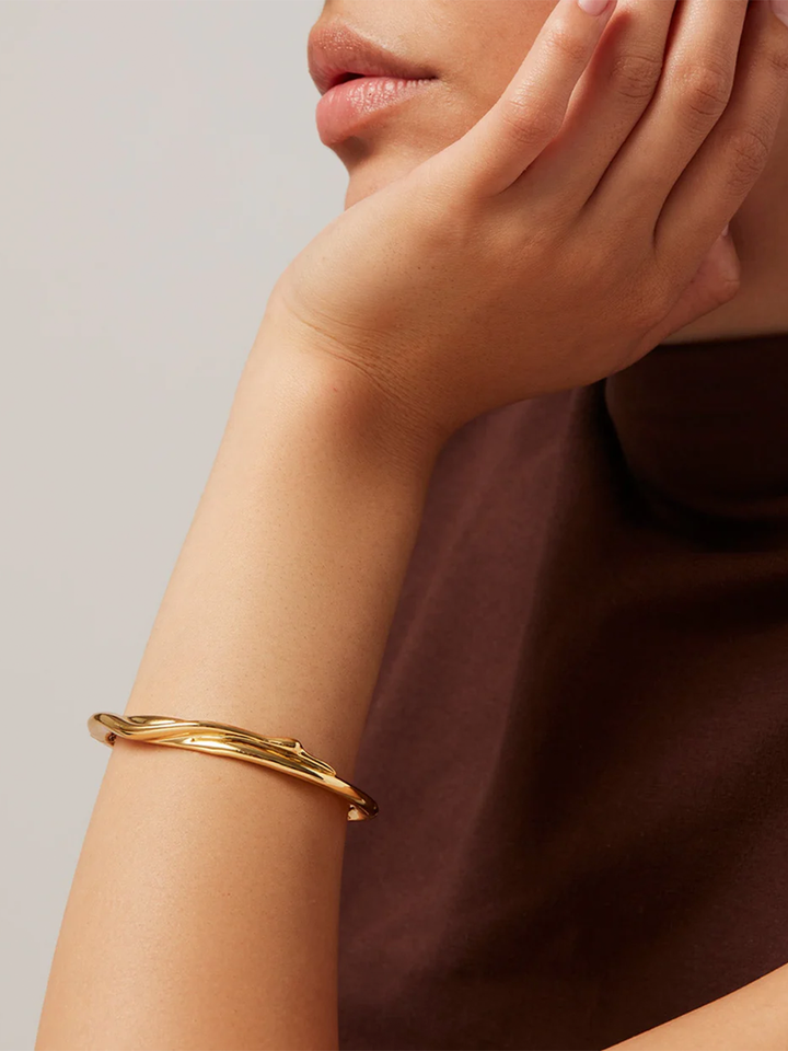 Colette Bangle in Gold