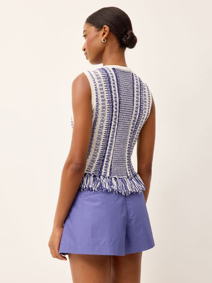 Collins Tank in Deckhand Stripe