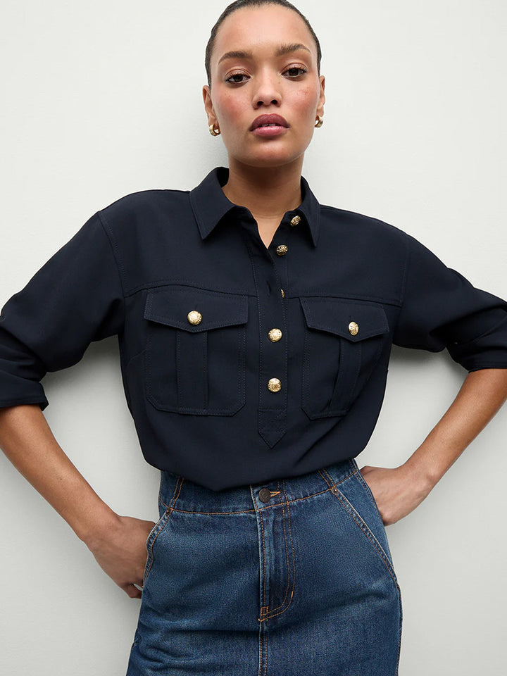 Colvin Top in Navy