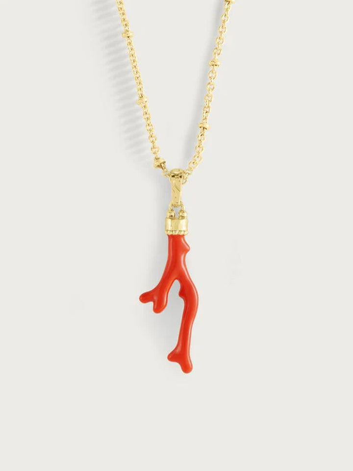 Milos Coral Charm, Gold