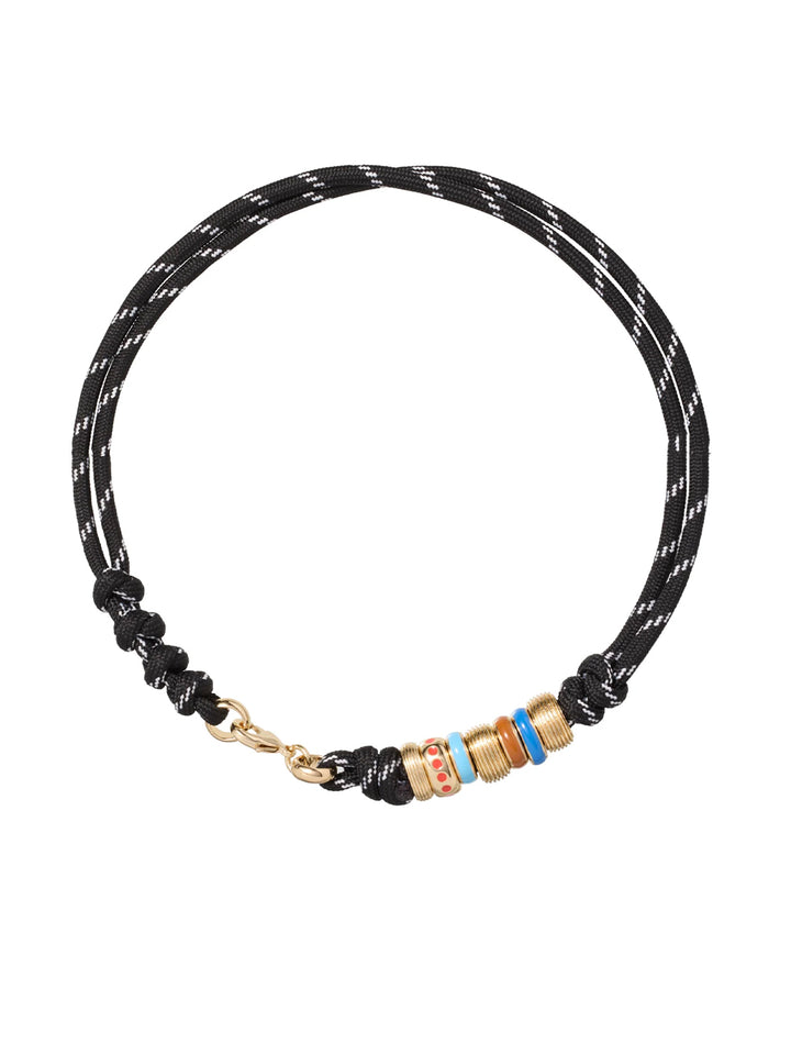 The Super Size Happy Cord Necklace