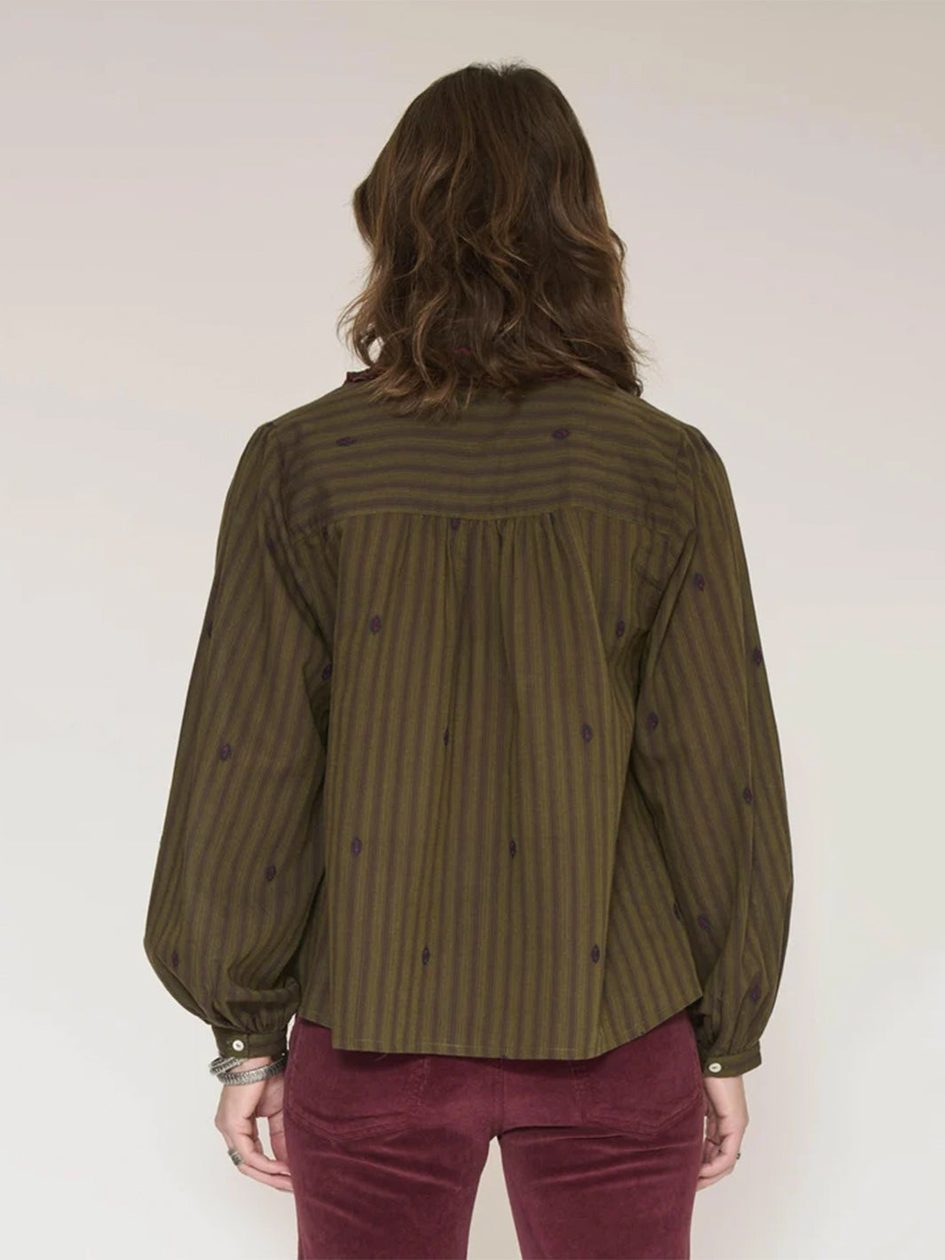 Cornley Top in Kaki