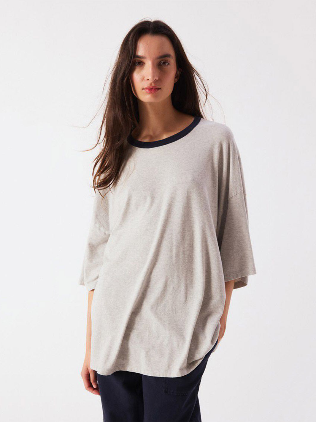 Cribay T-Shirt in Heather Grey