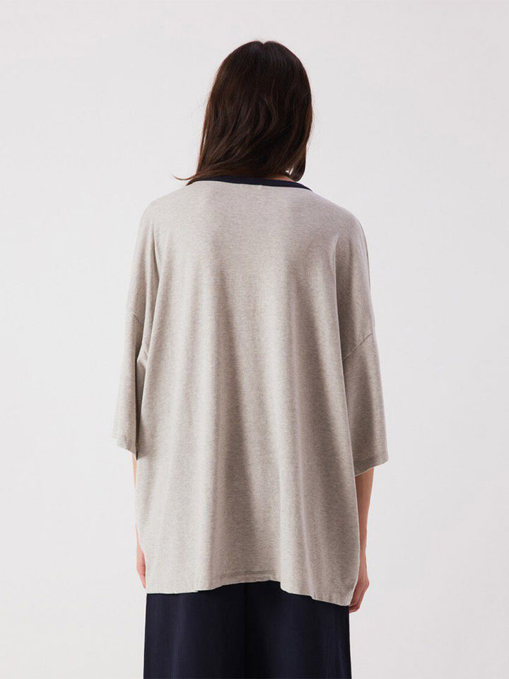 Cribay T-Shirt in Heather Grey