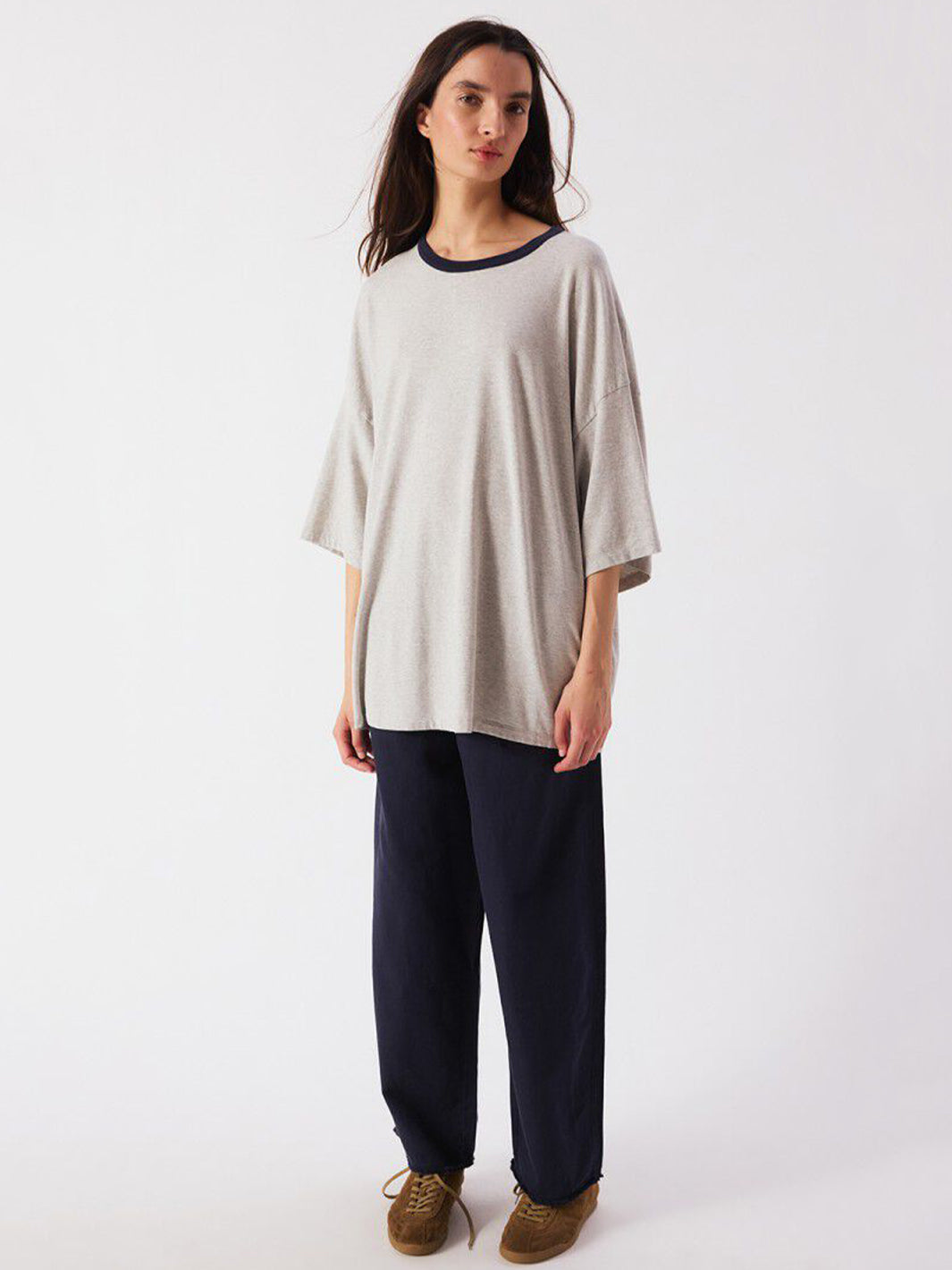 Cribay T-Shirt in Heather Grey