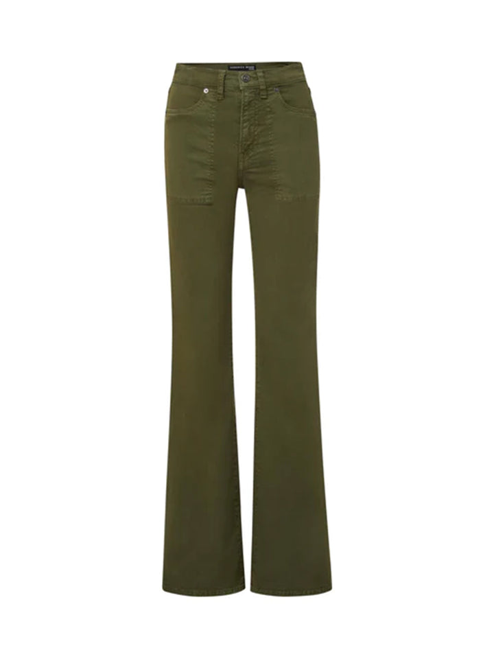 Crosbie with Patch Pockets in Army Green