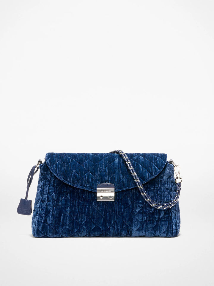 Crosby Lock Shoulder in Midnight Velvet