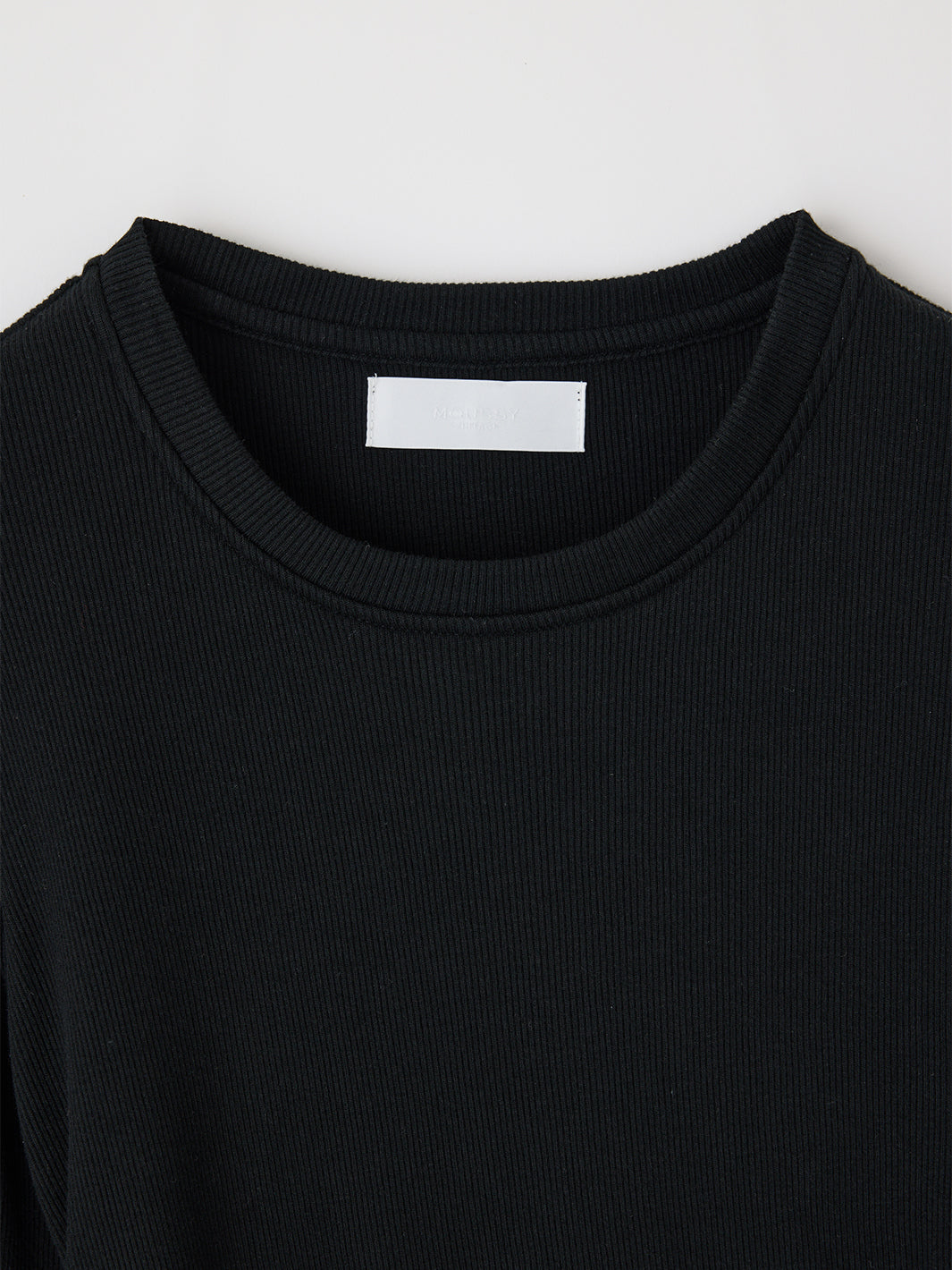 MV Crossover Hem Top in Black
