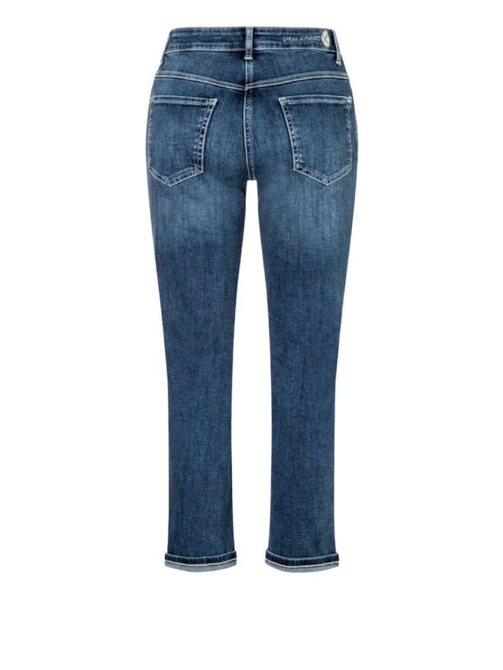 Dream Crop Denim in Blue Moon