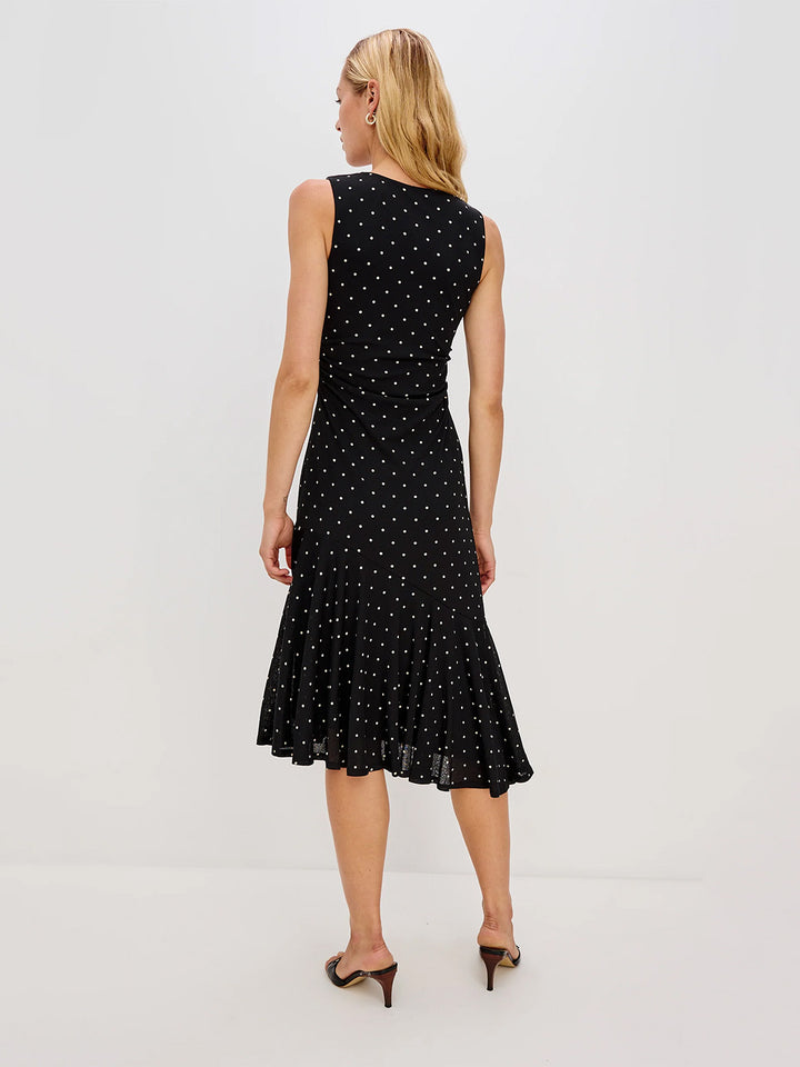 Daija Dress in Polka Dots