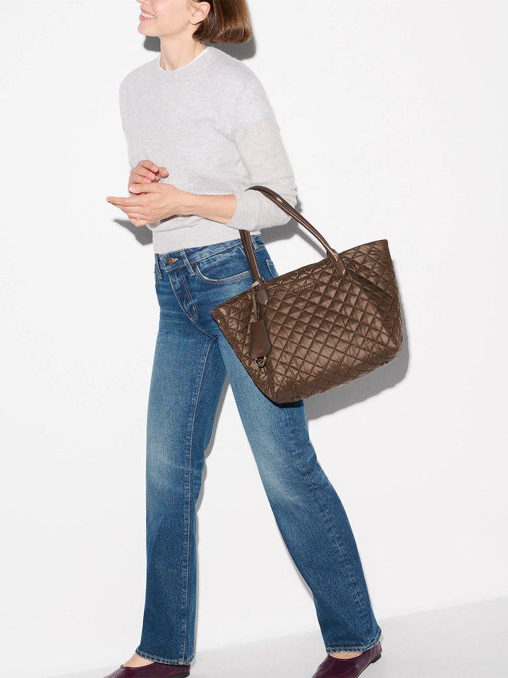 Small Daily Tote in Walnut
