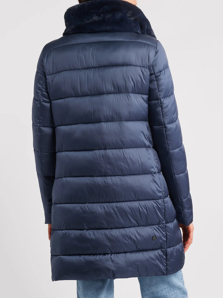 Dalea Coat in Navy Blue