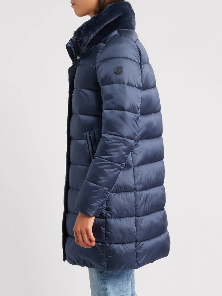 Dalea Coat in Navy Blue