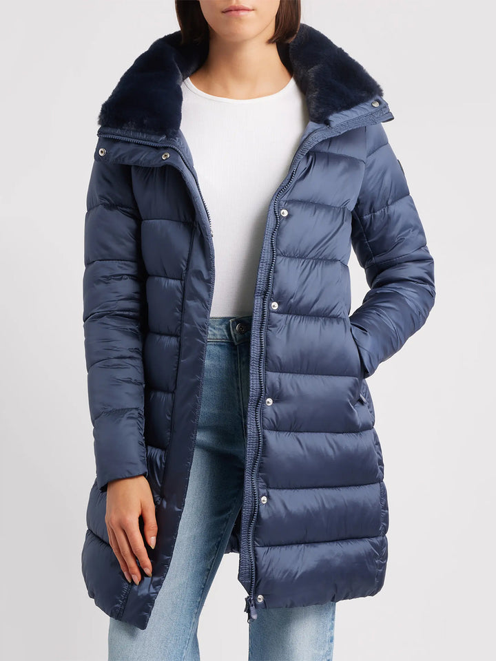 Dalea Coat in Navy Blue