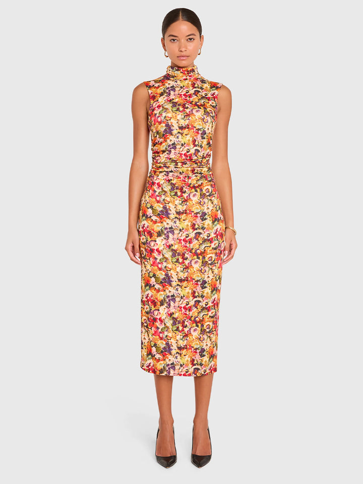 Damira Dress in Potpourri Print