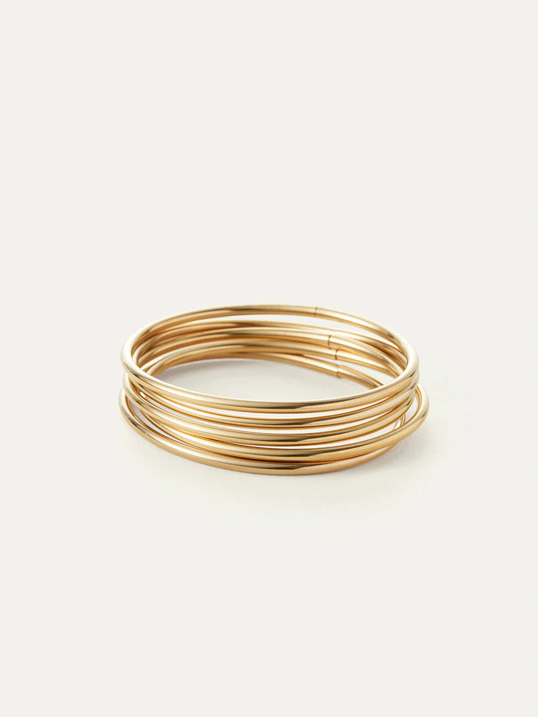 Dane Bangle Set of 5 in Gold