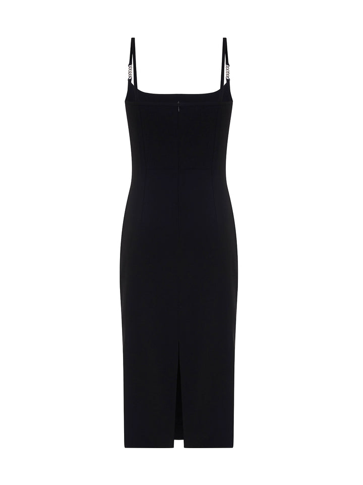 Daphne Corset Cami Dress in Black