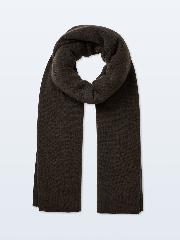 Cashmere Travel Wrap in Dark Umber