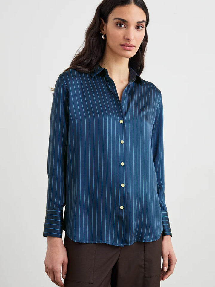 Dorian Shirt in Arctic Stripe