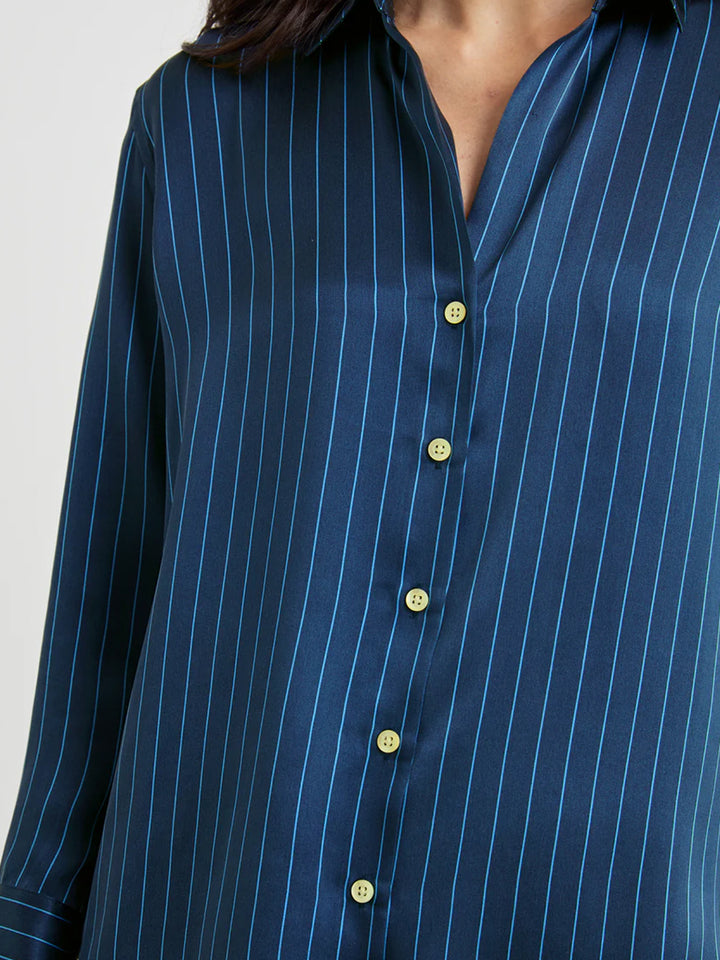 Dorian Shirt in Arctic Stripe