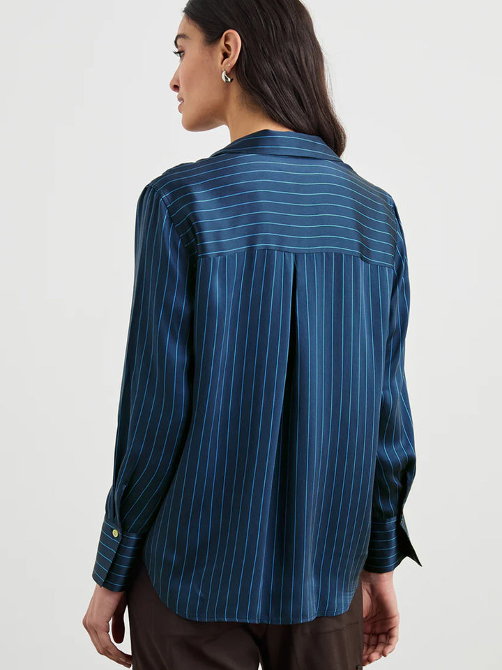 Dorian Shirt in Arctic Stripe