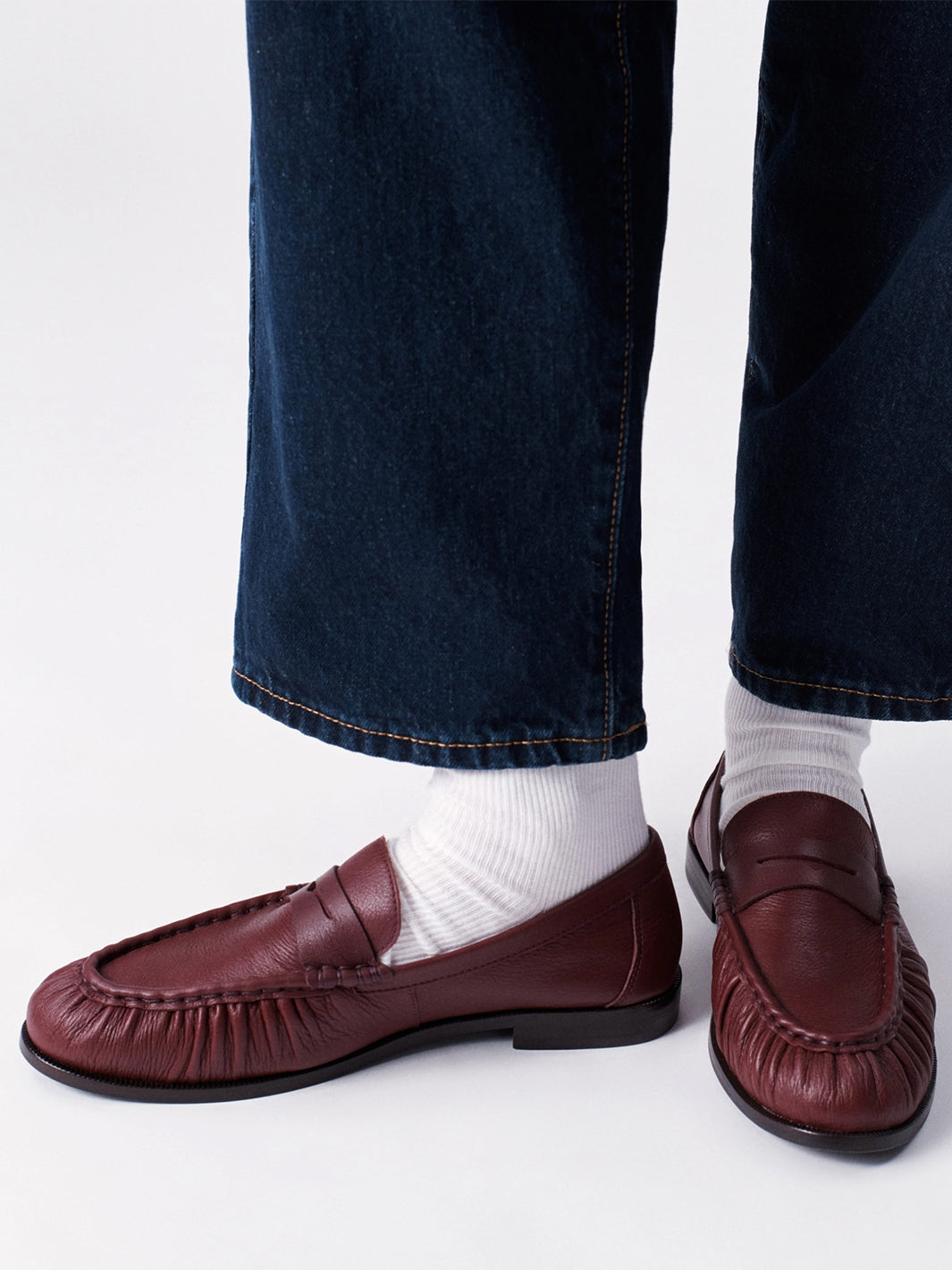 Dover Soft Loafer in Merlot