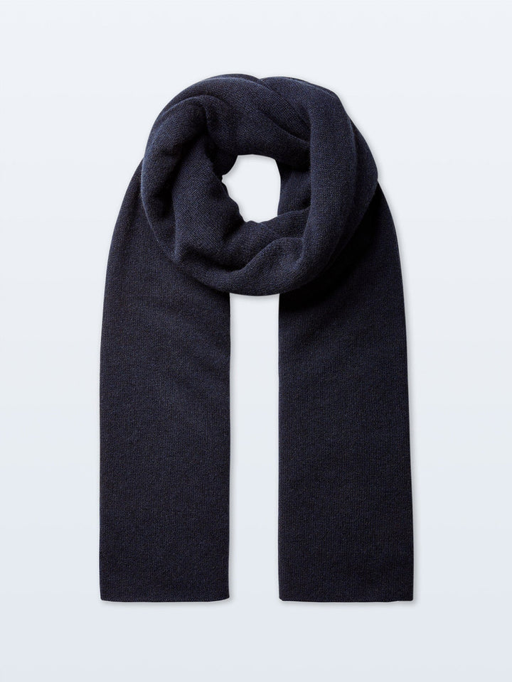 Cashmere Travel Wrap in Deep Navy