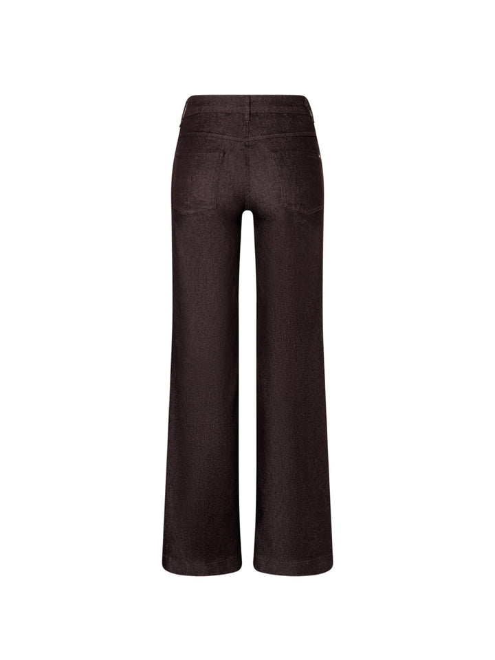 Dream Wide Leg Jean in Brown Rinse