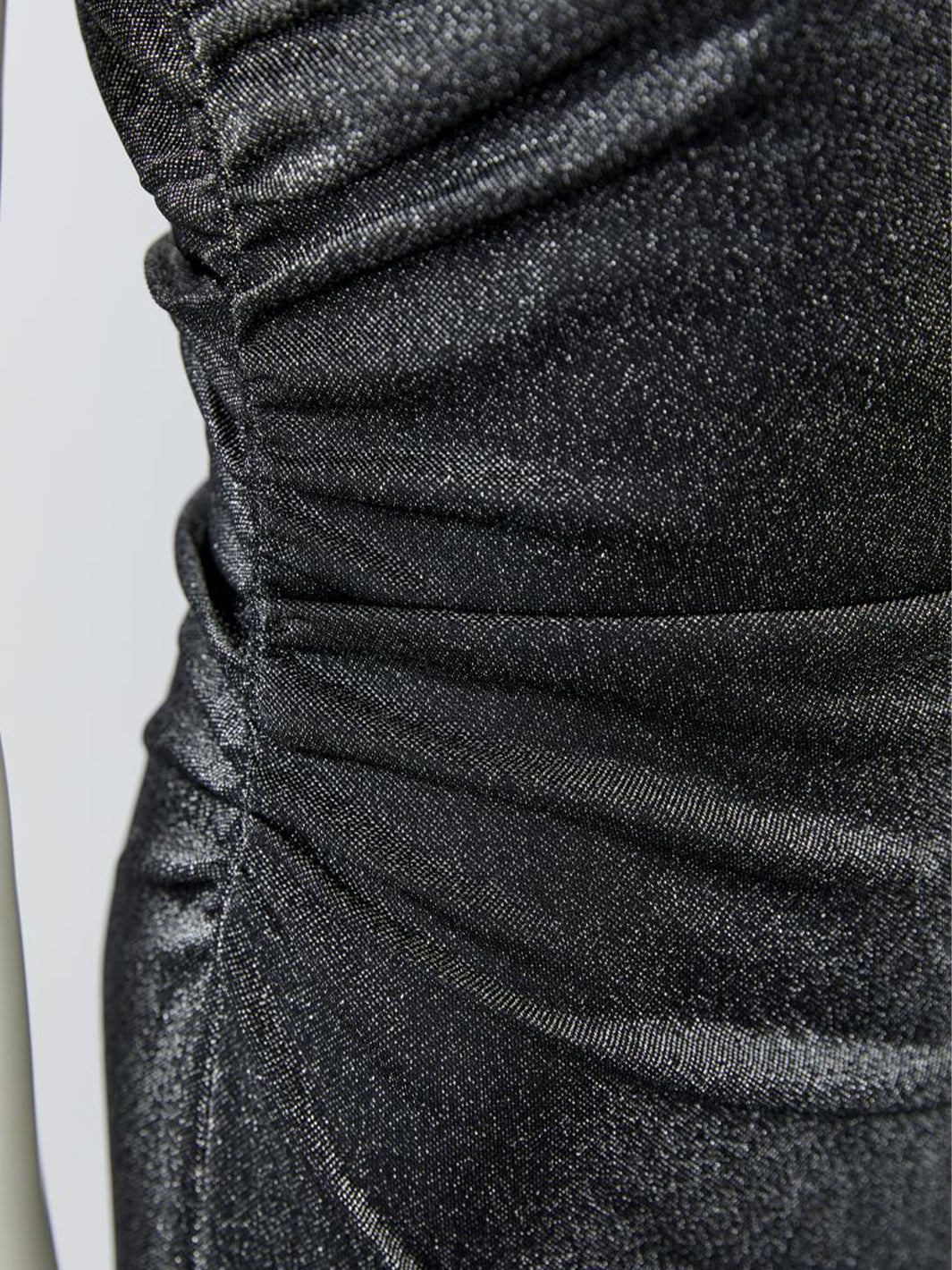 Maxikleid Dress in Silver Black
