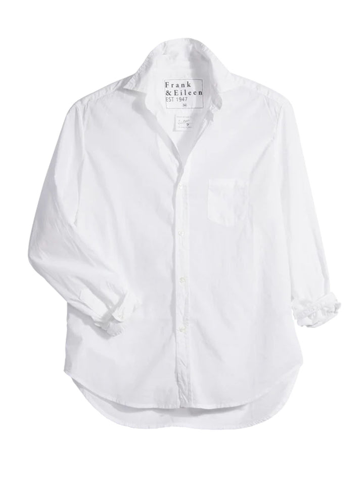 Eileen Relaxed Button-Up in White