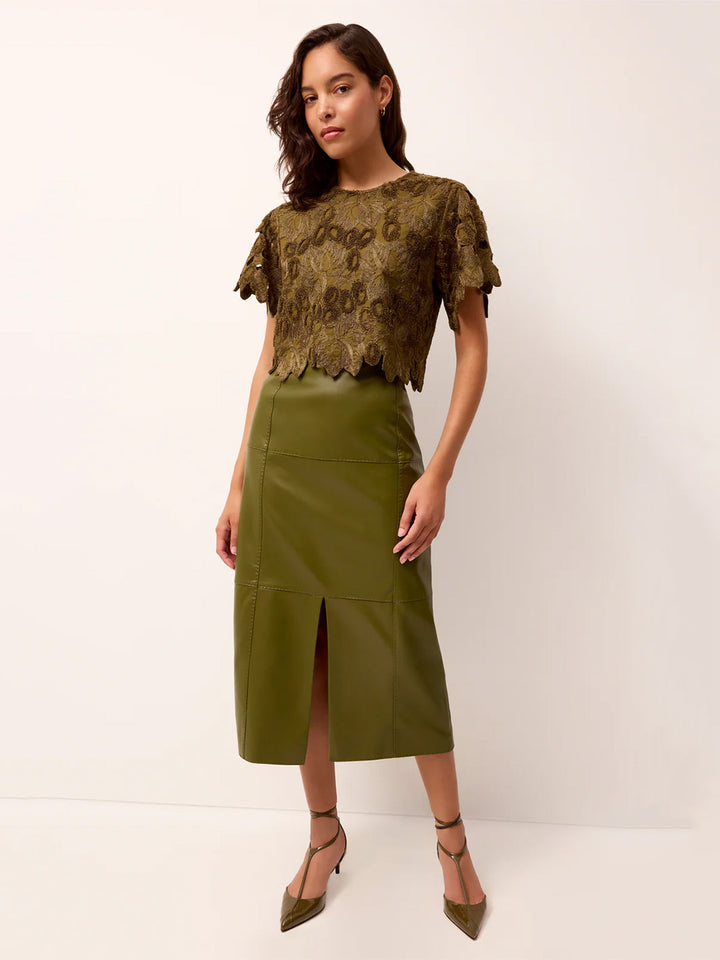 Elliot Skirt in Juniper Green