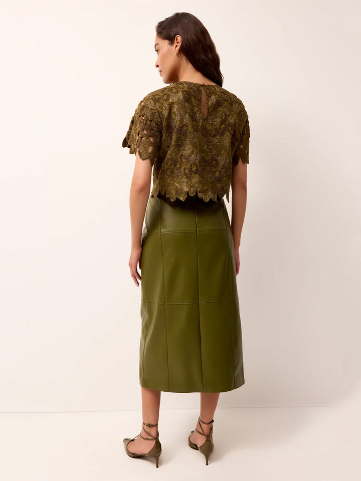 Elliot Skirt in Juniper Green