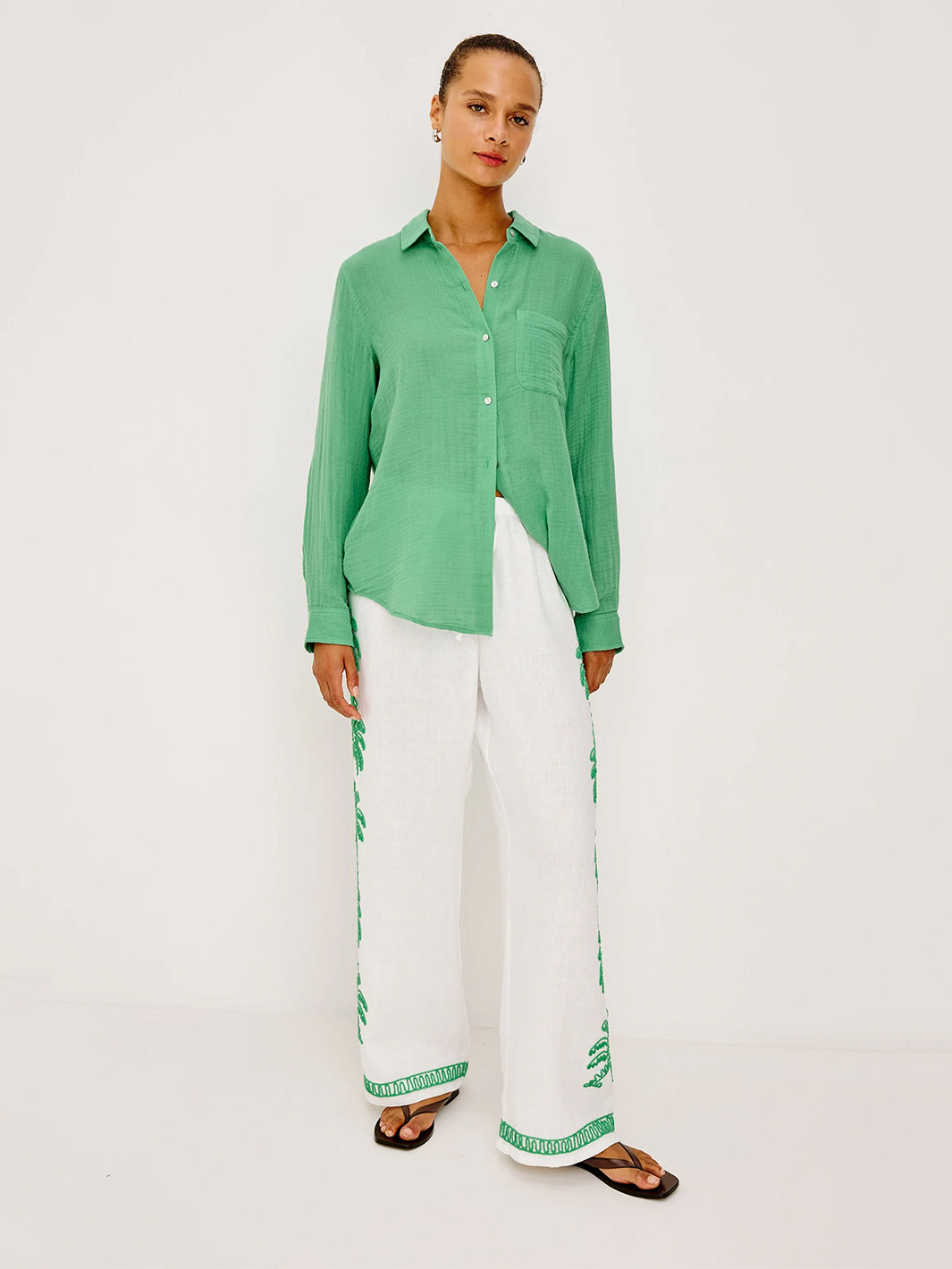 Ellis Shirt in Clover
