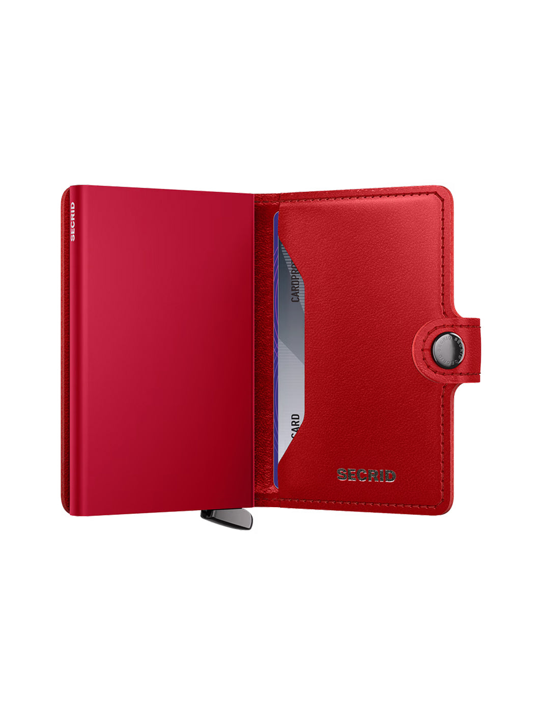 Premium Mini Wallet Emboss Diamond in Red