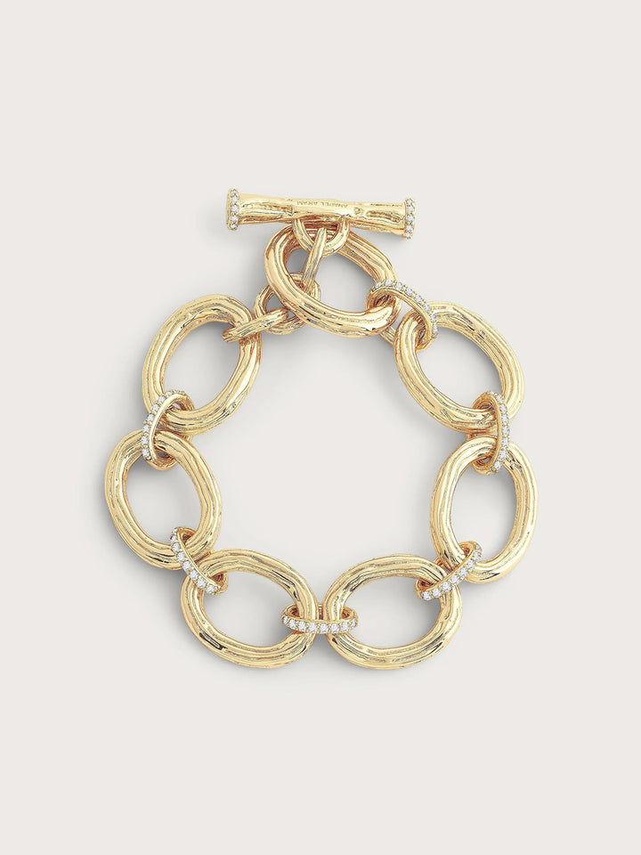 Enchanted Forest Chain Bracelet, Gold
