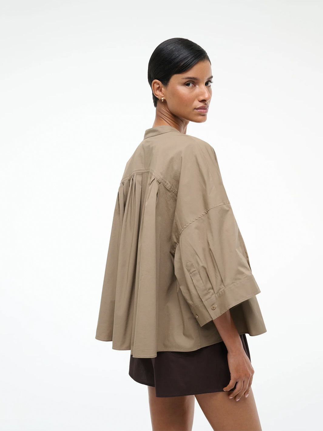 Enzo Top in Taupe
