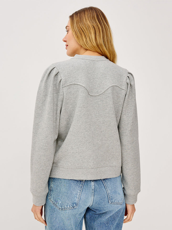 Erla Sweatshirt in Heather Grey