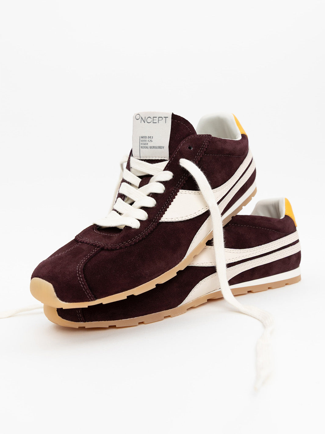 Essex Sneaker in Royal Burgundy